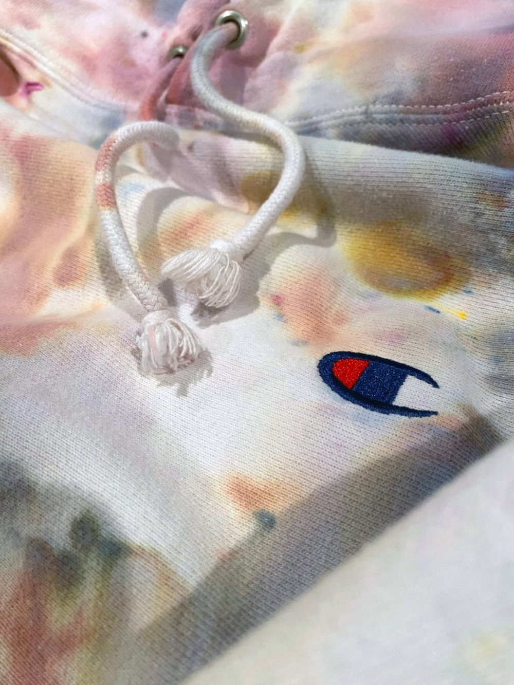 💫 Champion REMXD CUSTOM - Reverse Weave Hoodie - S 💫 - Picture 3 of 5